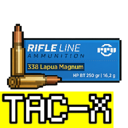 .338 Lapua Magnum TAC-X 狩獵彈